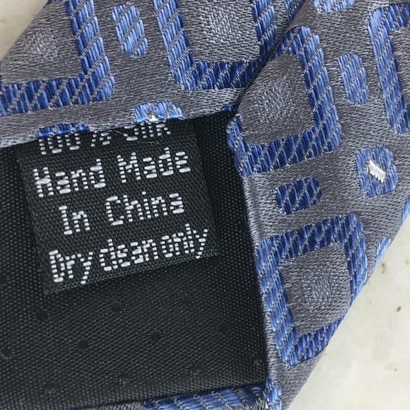 PLATINUM SILK TIE - Picture 5 of 14